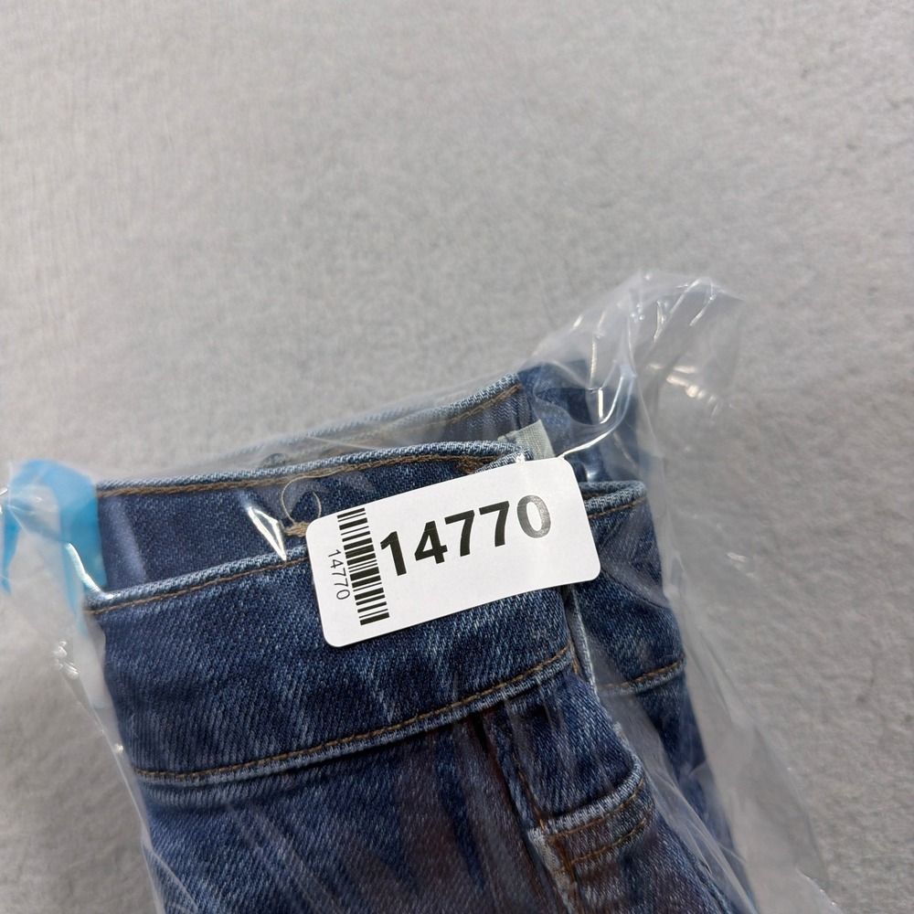 Madewell Slim Demi Boot Women 28 High Rise Stretch Blue Denim Jeans Minimalist - Picture 11 of 11